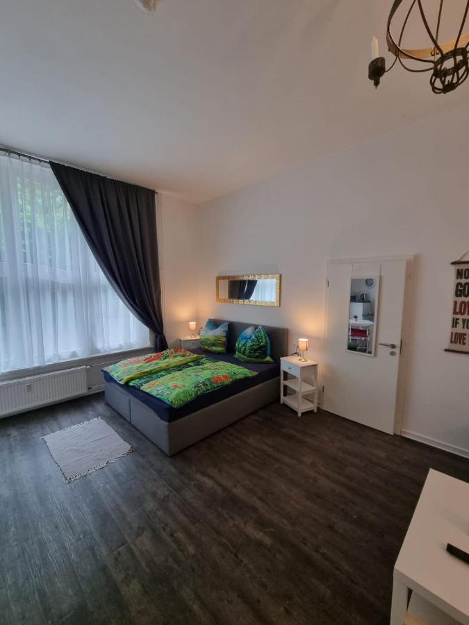 Ferienwohnung Zum Falschen Fünfziger Quedlinburg Exterior foto